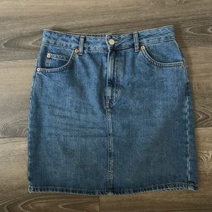 Top Shop denim skirt